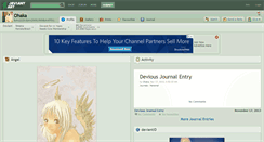Desktop Screenshot of ohaka.deviantart.com