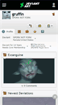 Mobile Screenshot of gruffin.deviantart.com