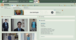 Desktop Screenshot of aeroguy.deviantart.com