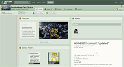 Desktop Screenshot of bumblebee-fan-girls.deviantart.com
