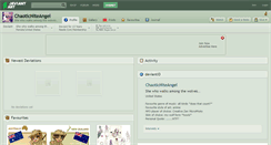 Desktop Screenshot of chaoticniteangel.deviantart.com