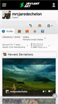 Mobile Screenshot of mrsjaredechelon.deviantart.com