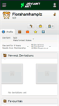 Mobile Screenshot of florahamhamplz.deviantart.com