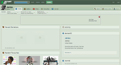 Desktop Screenshot of jenizo.deviantart.com