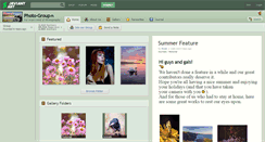 Desktop Screenshot of photo-group.deviantart.com
