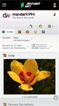 Mobile Screenshot of mandark994.deviantart.com