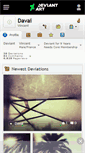 Mobile Screenshot of davai.deviantart.com