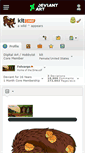 Mobile Screenshot of kit.deviantart.com