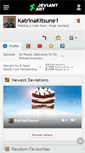 Mobile Screenshot of katrinakitsune1.deviantart.com