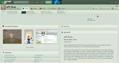 Desktop Screenshot of aph-texas.deviantart.com