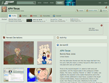 Tablet Screenshot of aph-texas.deviantart.com