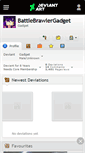 Mobile Screenshot of battlebrawlergadget.deviantart.com