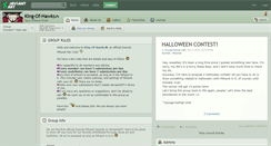 Desktop Screenshot of king-of-hawks.deviantart.com