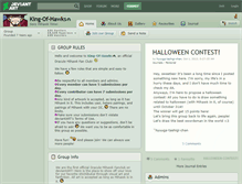 Tablet Screenshot of king-of-hawks.deviantart.com