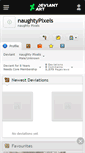 Mobile Screenshot of naughtypixels.deviantart.com