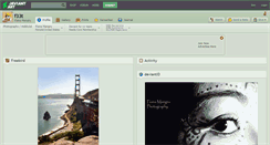 Desktop Screenshot of f33t.deviantart.com