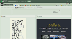 Desktop Screenshot of graphitecolours.deviantart.com