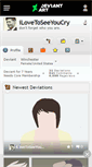 Mobile Screenshot of ilovetoseeyoucry.deviantart.com