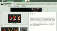 Desktop Screenshot of cat-gray-and-me78.deviantart.com