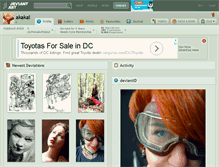 Tablet Screenshot of akakai.deviantart.com