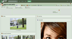 Desktop Screenshot of panic-in-your-pants.deviantart.com