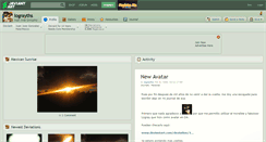Desktop Screenshot of lograyths.deviantart.com