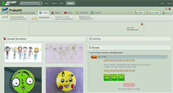 Desktop Screenshot of frubushii.deviantart.com