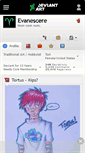 Mobile Screenshot of evanescere.deviantart.com