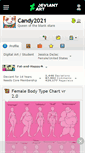 Mobile Screenshot of candy2021.deviantart.com