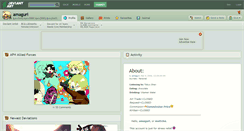 Desktop Screenshot of amaguri.deviantart.com