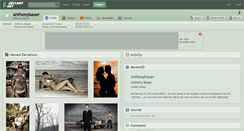 Desktop Screenshot of anthonybauer.deviantart.com