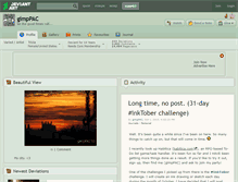 Tablet Screenshot of gimppac.deviantart.com