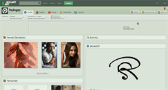 Desktop Screenshot of padlogaz.deviantart.com