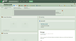 Desktop Screenshot of furries-on-da.deviantart.com