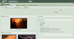 Desktop Screenshot of la-maegin.deviantart.com