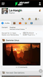 Mobile Screenshot of la-maegin.deviantart.com