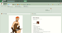 Desktop Screenshot of hakkari.deviantart.com