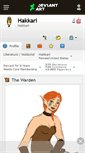 Mobile Screenshot of hakkari.deviantart.com