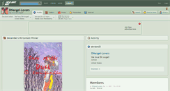 Desktop Screenshot of dnangel-lovers.deviantart.com