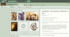 Desktop Screenshot of changelings-united.deviantart.com