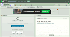 Desktop Screenshot of natushka.deviantart.com