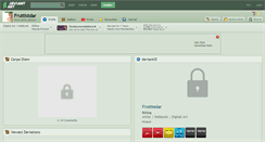 Desktop Screenshot of fruttistdar.deviantart.com