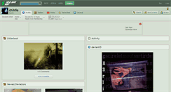Desktop Screenshot of ch3rlie.deviantart.com