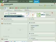 Tablet Screenshot of andrexclub055.deviantart.com