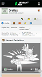 Mobile Screenshot of dreilex.deviantart.com
