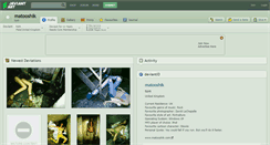 Desktop Screenshot of matooshik.deviantart.com