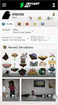 Mobile Screenshot of micrex.deviantart.com