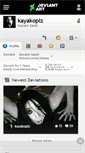 Mobile Screenshot of kayakoplz.deviantart.com
