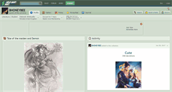 Desktop Screenshot of bhoneybee.deviantart.com