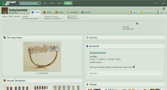 Desktop Screenshot of funkyneonstar.deviantart.com
